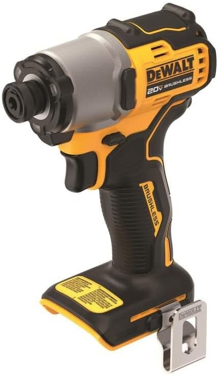 DEWALT 20V MAX* 1/4 in. Brushless Cordless Impact Driver (Tool Only) (DCF840B)