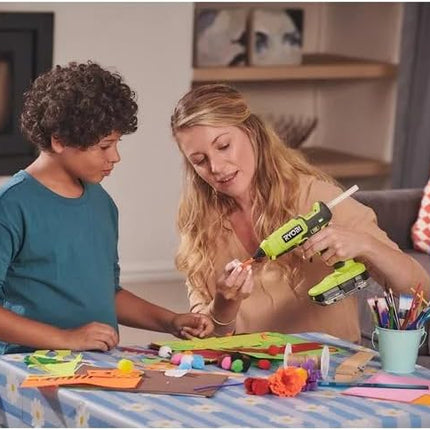 RYOBI ONE+ 18V Cordless Dual Temperature Glue Gun (Tool Only) with Tips