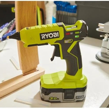 RYOBI ONE+ 18V Cordless Dual Temperature Glue Gun (Tool Only) with Tips
