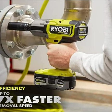 RYOBI - ONE+ HP 18V Brushless Cordless 4-Mode 1/2 in. High Torque Impact Wrench (Tool Only) - PBLIW01B