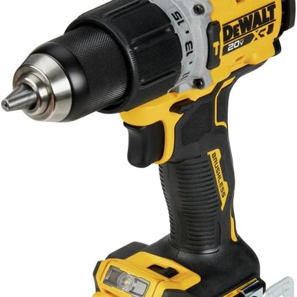 DEWALT 20V MAX Hammer Drill, 1/2", Cordless and Brushless, Compact With 2-Speed Setting, Bare Tool Only (DCD805B)