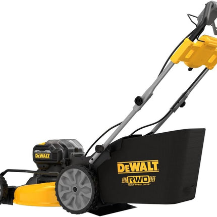 DEWALT 20V MAX Lawn Mower, Cordless, Rear Wheel Drive, Self-Propelled with Batteries & Charger (DCMWSP255Y2)