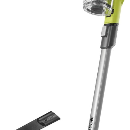 RYOBI 18 V ONE+ RSV18-0 Cordless Floor Vacuum Cleaner (30 AirWatt Suction Power, 820 l/min Airflow, 24 cm Wide Floor Nozzle, without Battery and Charger), Green