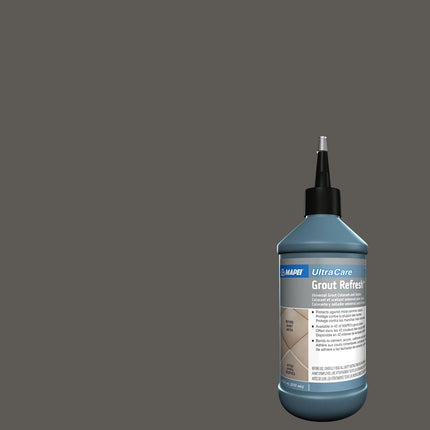 MAPEI UltraCare Grout Refresh 5047 Charcoal, Universal Grout Colorant & Sealer, 8 oz Bottle