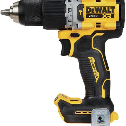 DEWALT 20V MAX Hammer Drill, 1/2", Cordless and Brushless, Compact With 2-Speed Setting, Bare Tool Only (DCD805B)