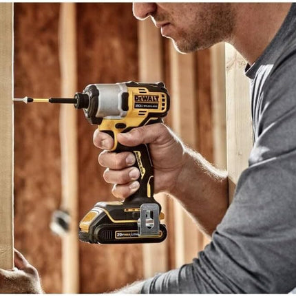 DEWALT 20V MAX* 1/4 in. Brushless Cordless Impact Driver (Tool Only) (DCF840B)