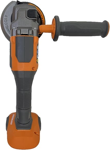 RIDGID 18V Brushless Cordless 4-1/2 in. Paddle Switch Angle Grinder (Tool Only)