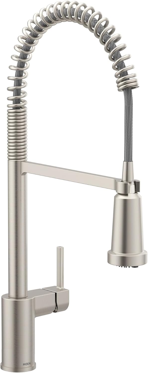 Moen Align F5923SRS Spot Resist Stainless 3-in-1 Water Filtration Pull-Down Kitchen Faucet
