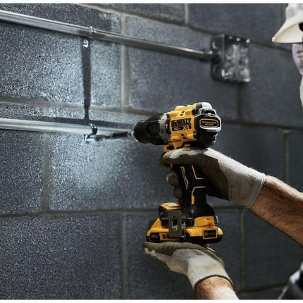 DEWALT 20V MAX Hammer Drill, 1/2", Cordless and Brushless, Compact With 2-Speed Setting, Bare Tool Only (DCD805B)