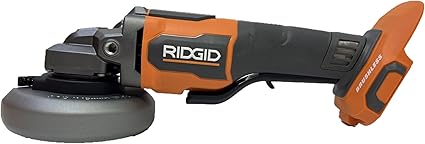 RIDGID 18V Brushless Cordless 4-1/2 in. Paddle Switch Angle Grinder (Tool Only)