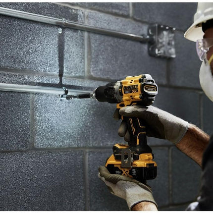 DEWALT 20V MAX Hammer Drill, 1/2", Cordless and Brushless, Compact With 2-Speed Setting, Bare Tool Only (DCD805B)