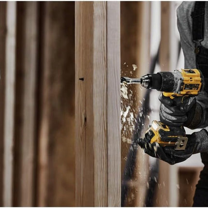 DEWALT 20V MAX Hammer Drill, 1/2", Cordless and Brushless, Compact With 2-Speed Setting, Bare Tool Only (DCD805B)