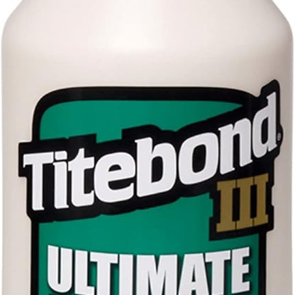 Titebond III Ultimate Waterproof Wood Glue, Quart