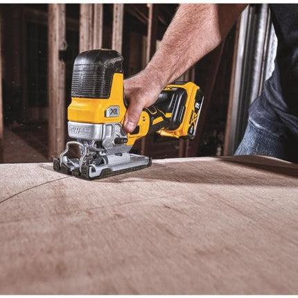 DEWALT 20V MAX Jig Saw, Cordless, Barrel Grip, 3,200 Blade Speed, Bare Tool Only (DCS335B)