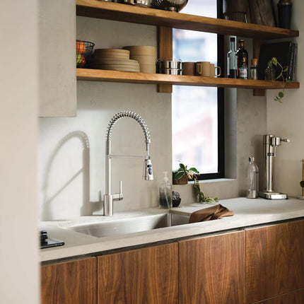 Moen Align F5923SRS Spot Resist Stainless 3-in-1 Water Filtration Pull-Down Kitchen Faucet