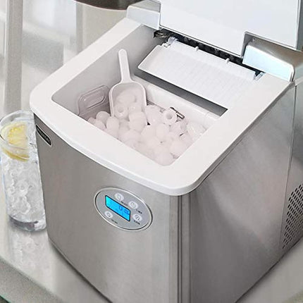 Whynter IMC-490SS Portable Ice Maker, 49-Pound, Stainless Steel