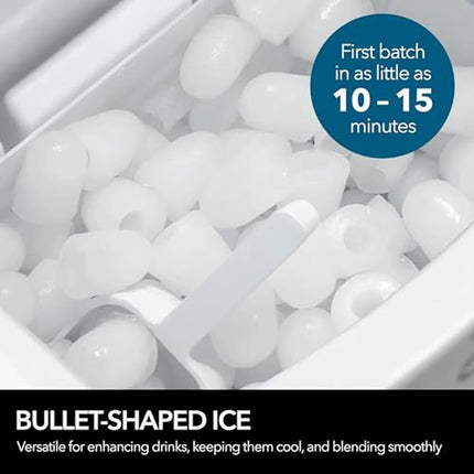 Whynter IMC-490SS Portable Ice Maker, 49-Pound, Stainless Steel