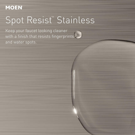 Moen Renzo Spot Resist Stainless One-Handle Pullout Kitchen & Laundry Faucet with Power Clean – CA87316SRS