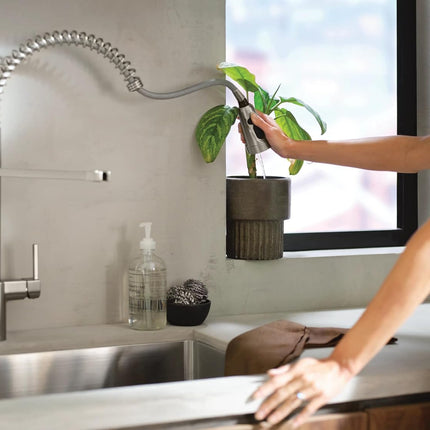 Moen Align F5923SRS Spot Resist Stainless 3-in-1 Water Filtration Pull-Down Kitchen Faucet