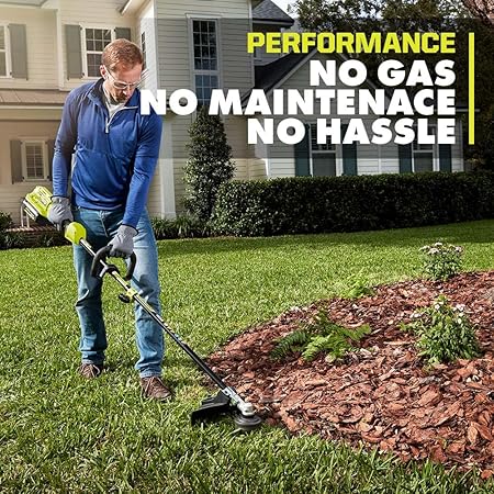 RYOBI 40V Attachment Capable 15" String Trimmer Bare Tool